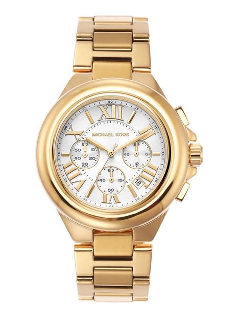 michael kors camille gold watch.